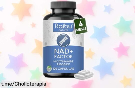 Potente nicotinamida ribósido en cápsulas veganas que te da energía al instante, ahora a un precio regalado ¡Aprovecha esta oferta y dale a tu vida la chispa que necesita!