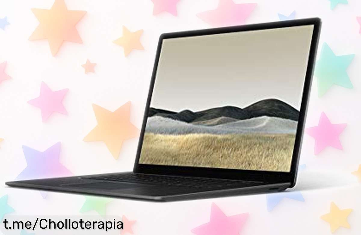 Potente portátil Microsoft Surface Laptop 3 de 15 pulgadas con Ryzen 5 y 8GB de RAM a precio loco, ¡no te lo pierdas o quedas fuera de este chollo!