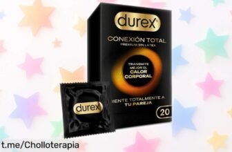 Preservativos ultra finos Durex Conexión Total: pack de 20 a un precio loco para sentir todo al máximo. ¡Aprovecha este ofertón y disfruta sin límites!