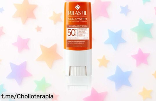 Protector solar en stick Rilastil Sun System SPF 50+: ¡ofertón para cuidar tu piel sensible mientras disfrutas del sol! No dejes pasar este precio loco y siente la protección que necesitas.