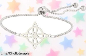 Pulsera y tobillera EUEAVAN con nudo celta que aleja malas vibras a un precio de locura, ¡no dejes pasar este ofertón único para cuidar tu energía!