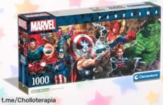 Puzzle de 1000 piezas Marvel Clementoni en calidad top made in Italy: un chollo XXL para desconectar y disfrutar sin límites, ¡consíguelo antes de que se acabe!