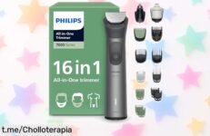 Recortadora 16 en 1 Philips Serie 7000 MG7931/15 con cuchillas que se afilan solas a un precio increíble: ¡no dejes pasar esta oportunidad para lucir siempre perfecto!