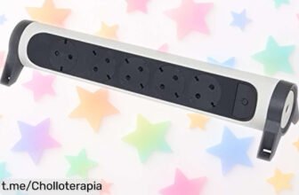Regleta giratoria Legrand con 5 enchufes y USB a precio regalado, carga rápida para todos tus dispositivos. ¡No dejes pasar este super chollo que iluminará tu día!