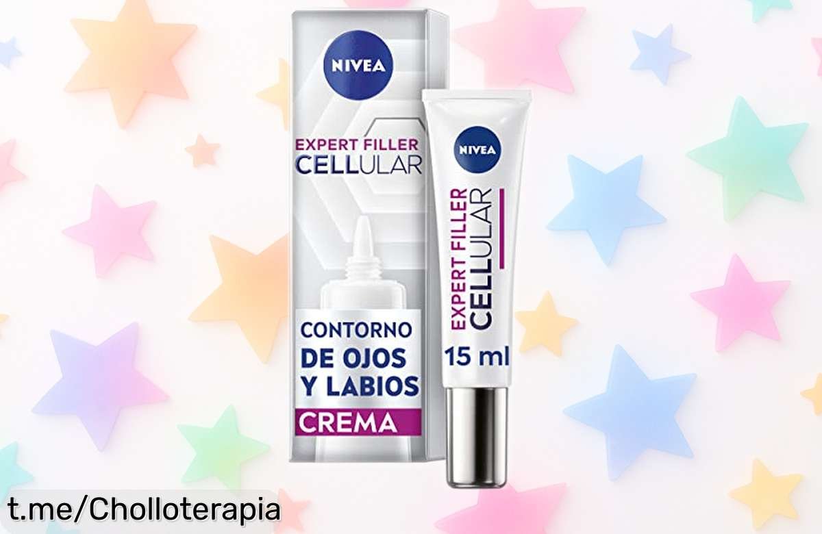 Rellena arrugas en 24h con la crema antiedad NIVEA Cellular Expert Filler a precio loco, ¡no dejes pasar esta oportunidad para mantener tu piel radiante y joven!