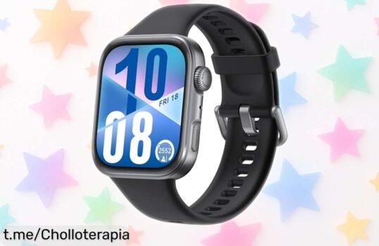 Reloj Huawei Watch FIT 4 super ligero con GPS y 10 días de batería a un precio de ganga brutal, ¡disfruta cada momento y mantente activo sin límites!