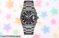 Reloj de hombre Armani Exchange con cronógrafo y correa de acero, ¡rebajado a un precio loco! No dejes pasar esta oportunidad única que te hará brillar en cualquier ocasión.