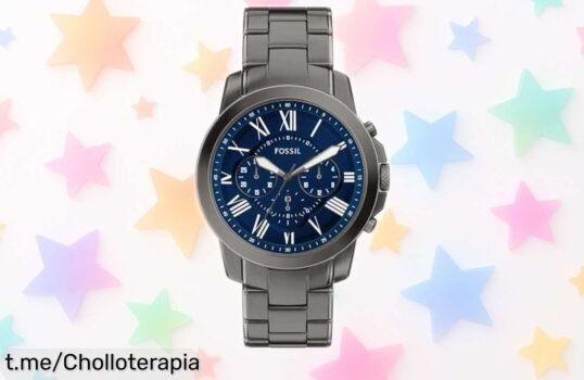 Reloj de hombre Fossil FS6133, lujo accesible a un precio increíblemente bajo: ¡No te pierdas esta oportunidad para brillar con estilo!