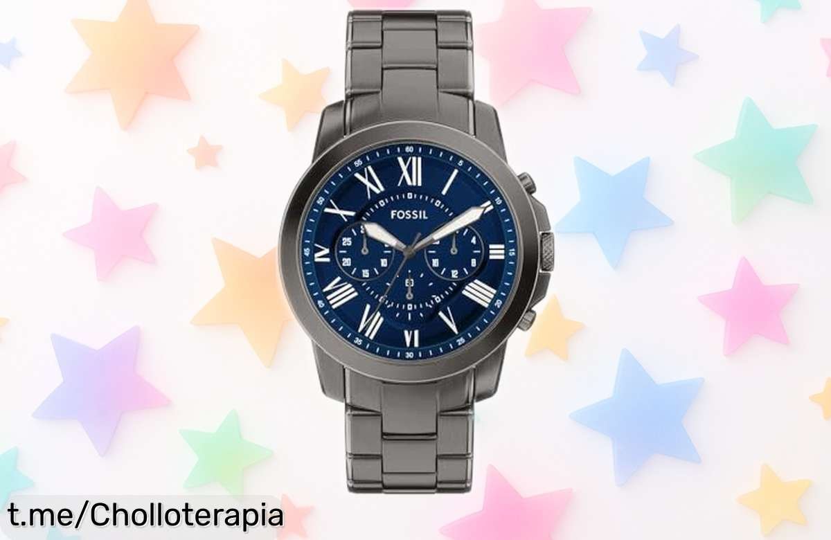 Reloj de hombre Fossil FS6133, lujo accesible a un precio increíblemente bajo: ¡No te pierdas esta oportunidad para brillar con estilo!