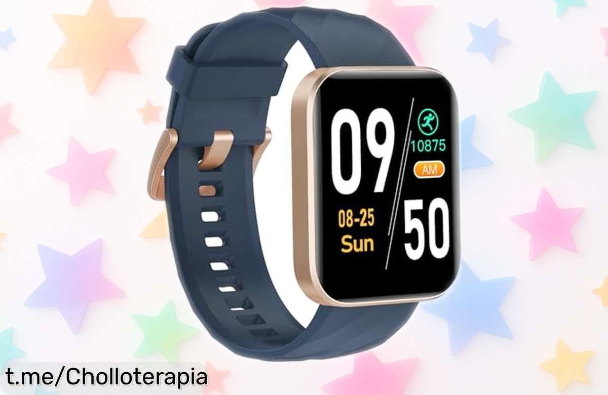Reloj inteligente HUAKUA con 100 modos deportivos y llamadas desde la muñeca, a un precio loco que no puedes dejar escapar y te hará sentir imparable.