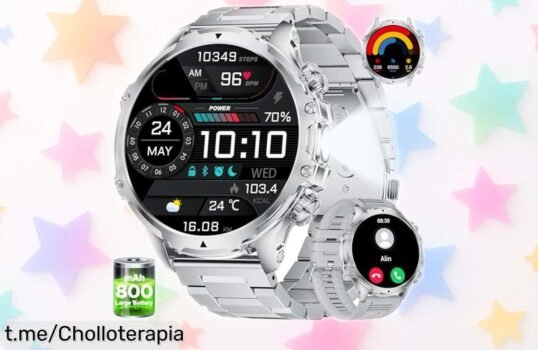 Reloj inteligente LIGE para hombre, súper resistente y con linterna: ¡chollo increíble que incluye 110 modos deportivos! Aprovecha esta oportunidad única antes de que se acabe.