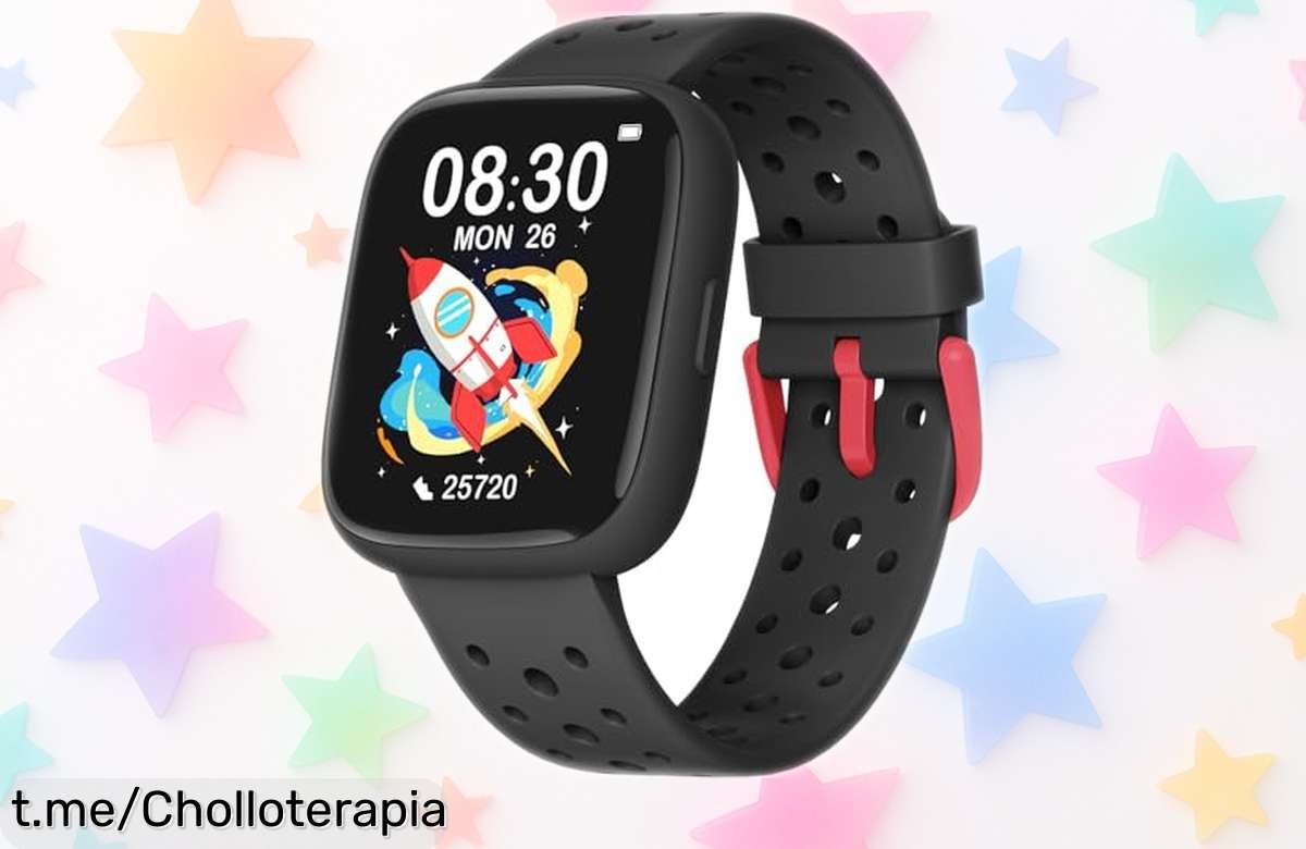 Reloj inteligente TICTIKY para niños, super chollo que controla su actividad y juegos. ¡Consíguelo ya porque este precio loco no dura!