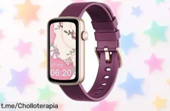 Reloj inteligente para mujer Shang Wing, pantalla personalizable y oxímetro en un super chollo que no puedes dejar escapar ¡Hazte con él antes de que volar!