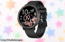 Reloj inteligente para mujer con pantalla AMOLED y control de salud a precio loco, ¡aprovéchalo antes de que se agote este chollazo!
