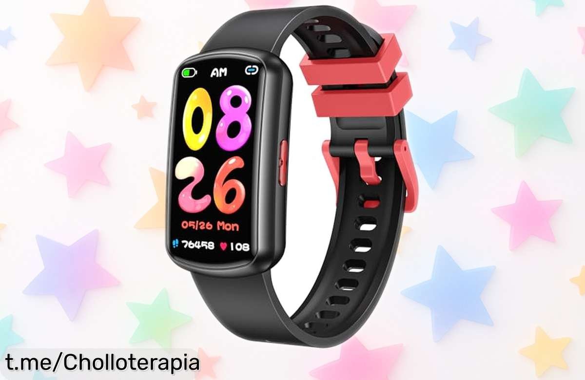 Reloj inteligente para niños, resistente al agua y monitor de actividad: oferta increíble con caída de precio que hará felices a tus peques ¡no te lo pierdas!