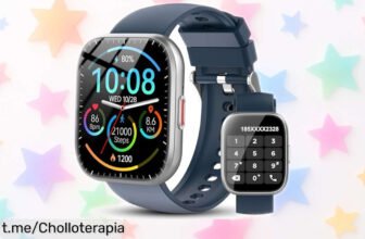 Reloj inteligente que controla tu ritmo, cuenta pasos y resiste bajo el agua; ¡un ofertón impresionante que se va volando! Aprovecha esta oportunidad antes de que desaparezca.