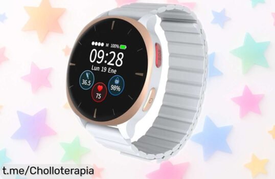 Reloj localizador Audar E2 para mayores, el super chollo que detecta caídas y mide tu salud día y noche. Aprovéchalo ahora, ¡tu tranquilidad no tiene precio!