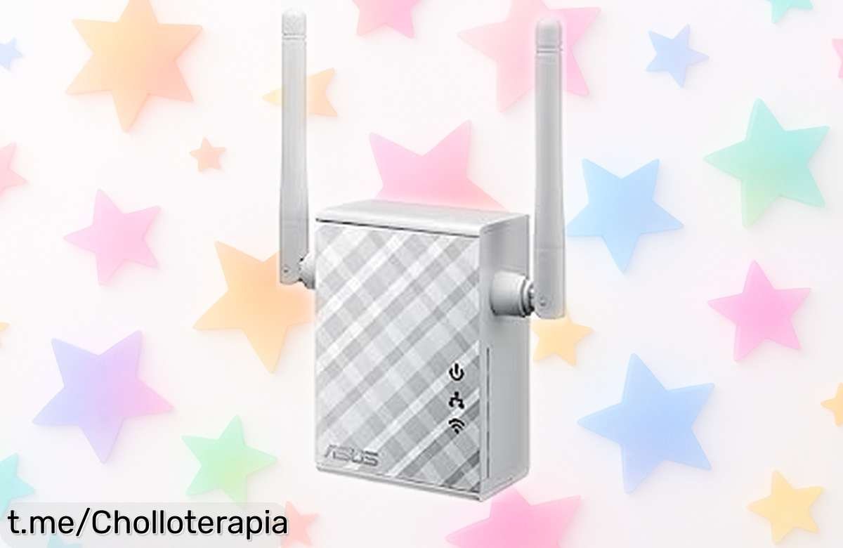Repetidor de señal WiFi Asus RPN12: cobertura potente en casa a precio loco. Aprovecha este chollo porque no siempre aparecen oportunidades así. ¡Conéctate ya!