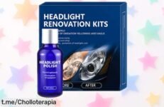 Revive tus faros con el kit de polímero líquido imperdible que quita amarillos y arañazos. ¡Aprovecha esta oferta y mejora tu visión nocturna ya!