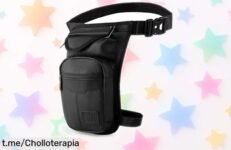Riñonera para moto Virklyee 326, tu compañero ideal con 4 compartimentos y mil formas de llevar: ¡aprovecha este ofertón y no te quedes sin la tuya!