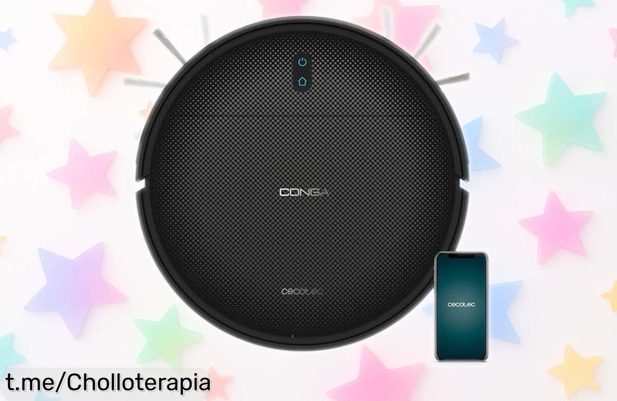 Robot aspirador Cecotec Conga M10 Advance: limpieza inteligente y potente con control por app a un precio loco que no puedes dejar escapar, ¡Haz tu hogar brillar hoy mismo!