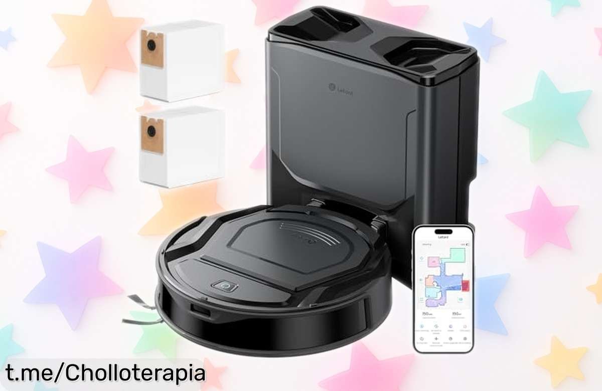 Robot aspirador y fregasuelos Lefant M210 Plus en super oferta: limpieza automática, mapeo láser preciso y hasta 75 días sin vaciar; no dejes escapar esta oportunidad única de brillar.