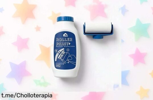 Rodillo recargable AUEJACKY que pinta al instante y sin marcas: oferta loca para transformar tu hogar en un abrir y cerrar de ojos. ¡No te lo pierdas!