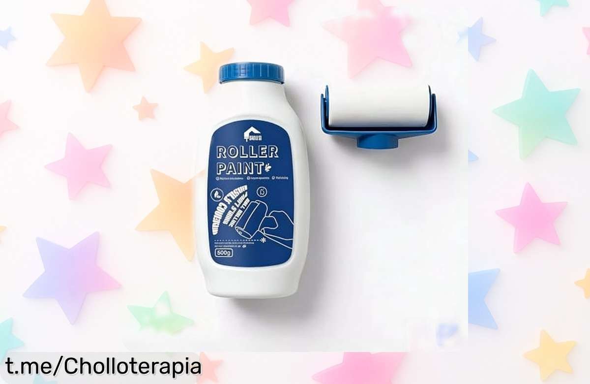 Rodillo recargable AUEJACKY que pinta al instante y sin marcas: oferta loca para transformar tu hogar en un abrir y cerrar de ojos. ¡No te lo pierdas!