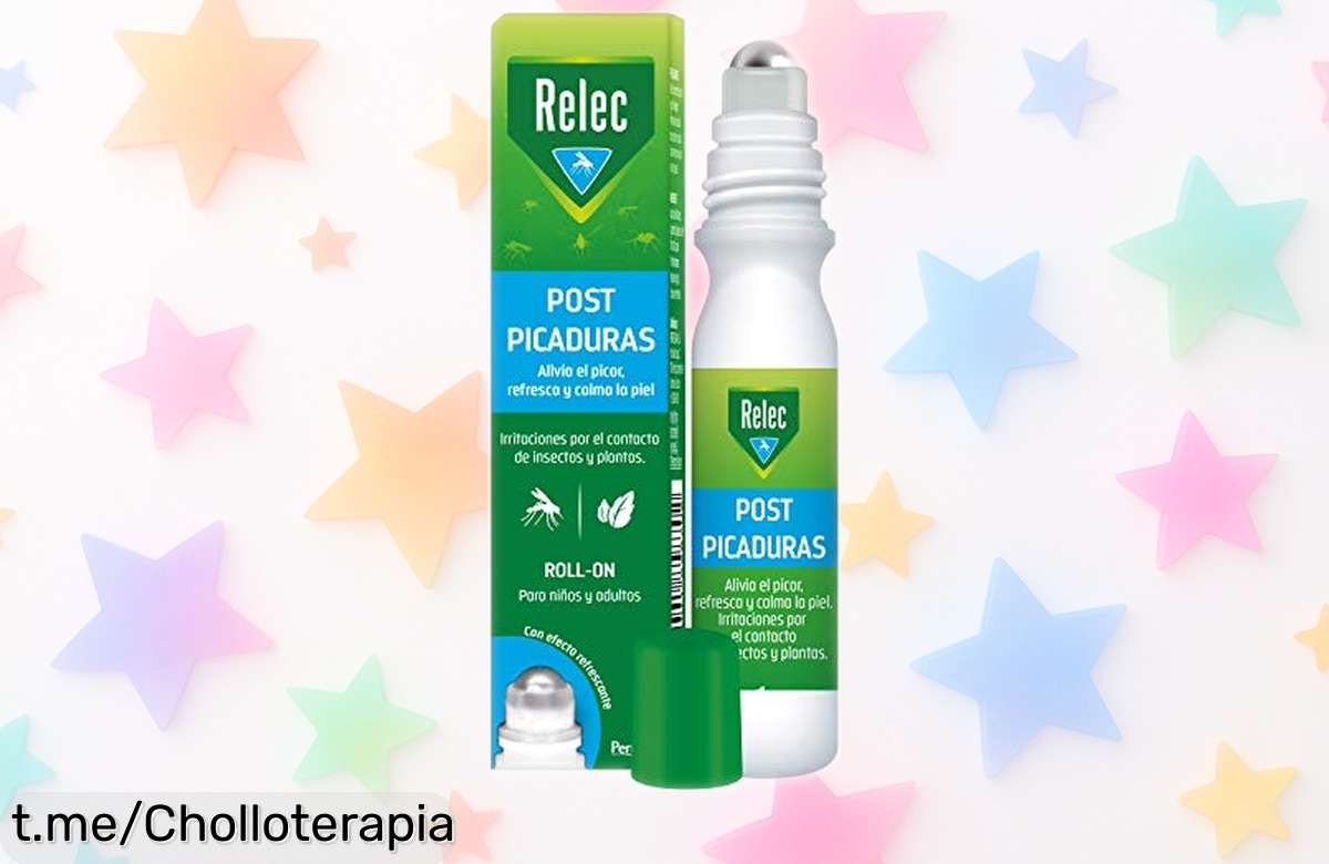 Rollon Relec para picaduras y ortigas: alivio inmediato al picor con efecto fresquito, ¡y a un precio que está regalado! No dejes pasar esta oportunidad.