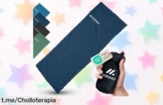 Saco de dormir ultraligero NORDMUT® a precio loco: Pesando menos de medio kilo y con funda para almohada, ¡no te lo puedes perder! Ideal para tus viajes, llévalo siempre contigo.