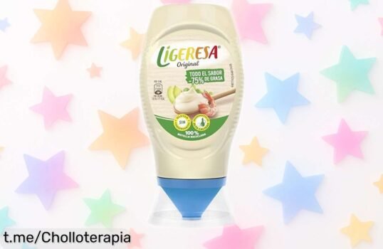 Salsa ligera Ligeresa con 60% menos grasa y Omega 3 a un precio increíble que hará sonreír tu paladar, ¡no dejes pasar la oportunidad!