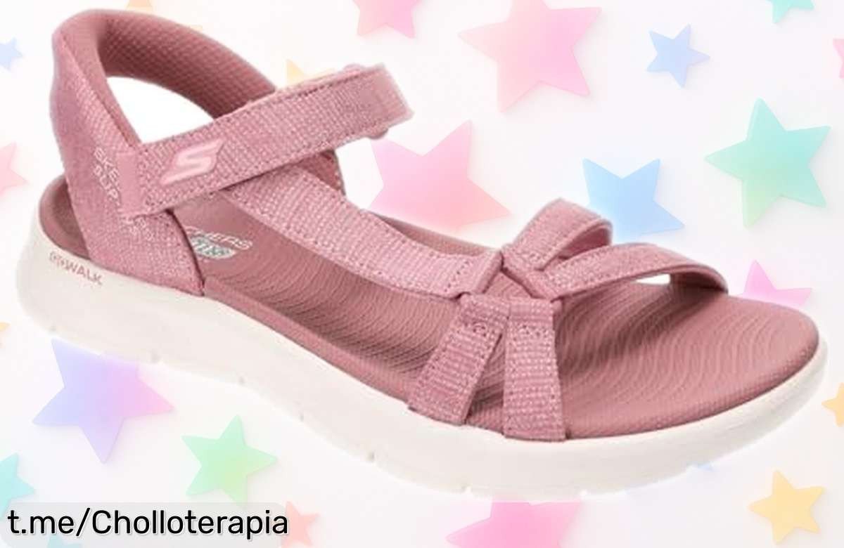 Sandalias Skechers GO WALK FLEX: comodidad a tu medida, mejoran cada paso y ahora con un precio tan bajo que ¡no querrás dejarlas escapar!