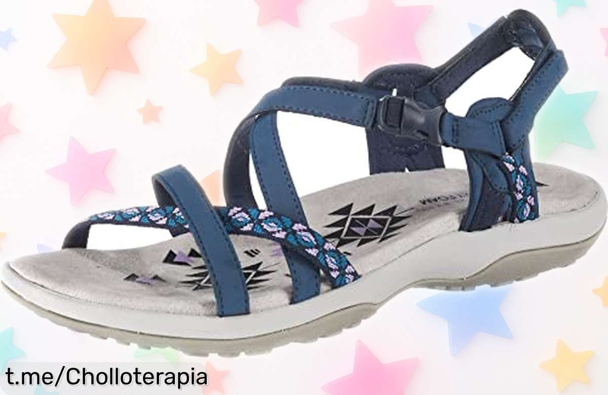 Sandalias Skechers Reggae Slim para mujer a precio de ganga: ¡cambia tu look al instante y disfruta del verano con estilo! No te lo pierdas, aprovecha esta oferta única.