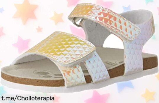 Sandalias de niña Chicco con cierre fácil y flexibles, la oferta inesperada que hará sonreír a tus peques ¡no dejes pasar este chollo impresionante!