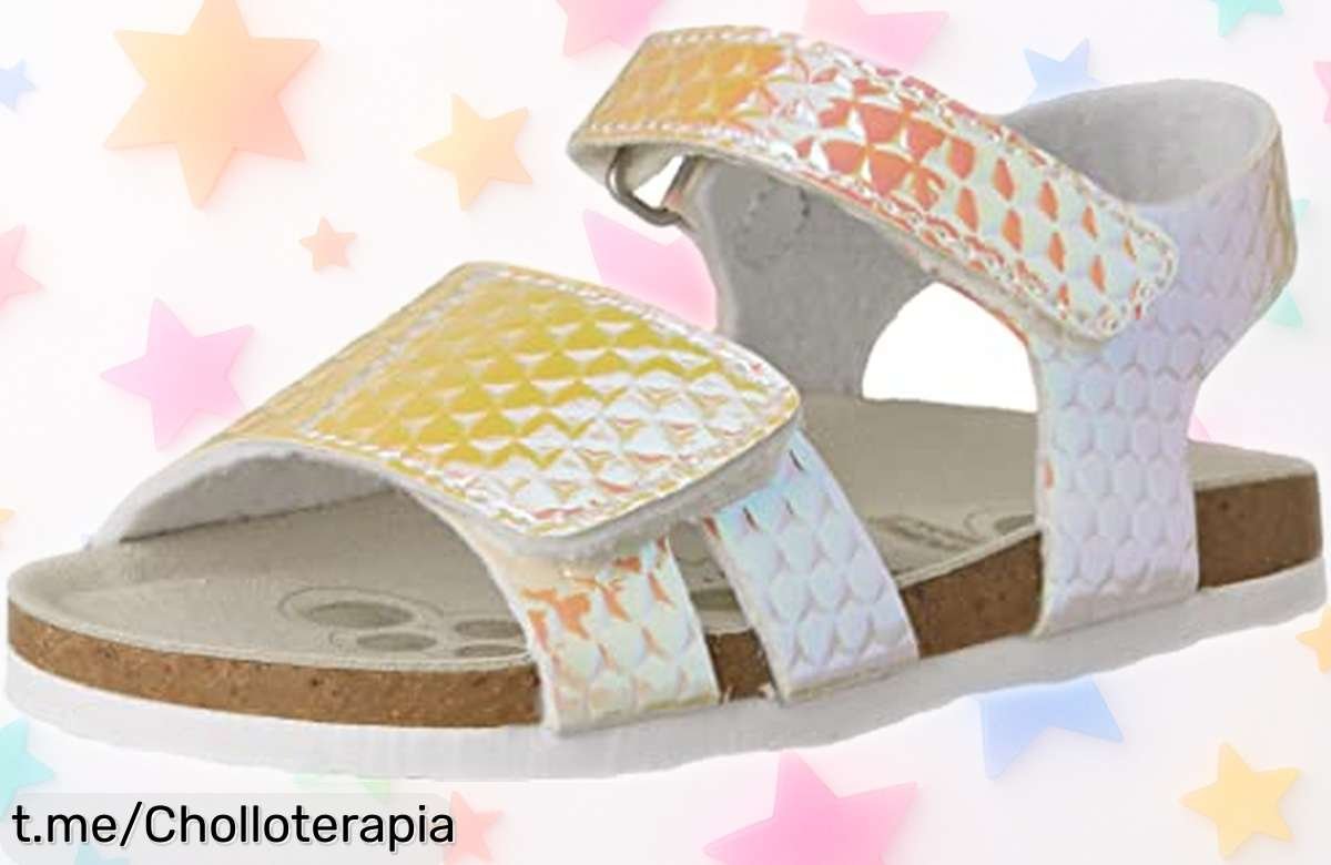 Sandalias de niña Chicco con cierre fácil y flexibles, la oferta inesperada que hará sonreír a tus peques ¡no dejes pasar este chollo impresionante!