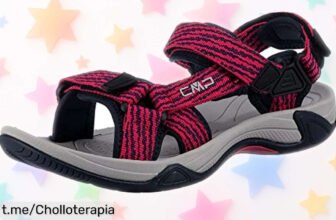 Sandalias deportivas CMP Kids Hamal para peques, cierre rápido y suela de goma top: ¡precio loco que no puedes dejar pasar!