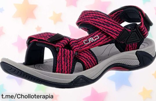 Sandalias deportivas CMP Kids Hamal para peques, cierre rápido y suela de goma top: ¡precio loco que no puedes dejar pasar!