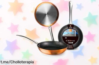 Sartén Prendeluz de 30 cm, el aliado perfecto para tus salteados; su precio ha caído en picado y disfrutarlo será un placer diario. ¡No dejes escapar esta oferta irresistible!