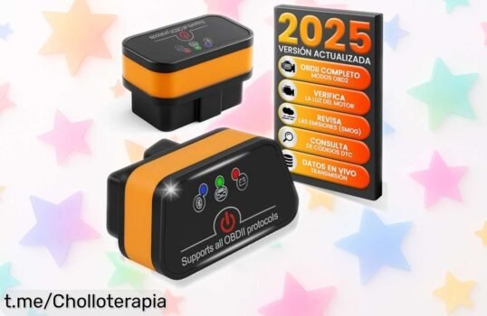Scanner Bluetooth V1RAGE para coche, diagnóstico OBD2 rápido y fácil a un precio increíblemente bajo: ¡no dejes pasar este chollo que hará sonreír tu vehículo!