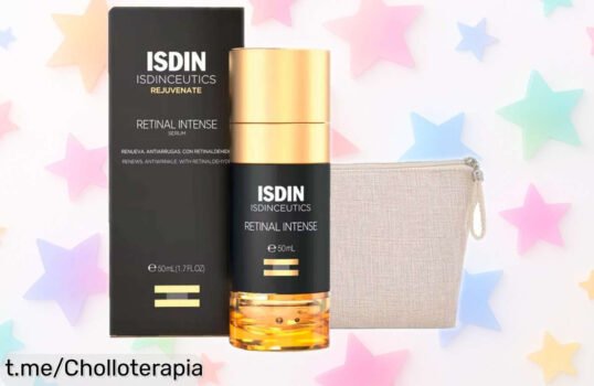 Sérum Isdinceutics Retinal Intense para cuidar tus ojos y piel, ¡con neceser de regalo! Aprovecha este precio tirado y dale a tu mirada el cuidado que se merece.