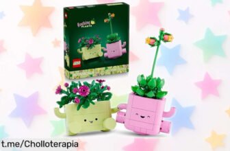 Set LEGO Botanicals con 2 plantas que bailan: ¡Haz de tu espacio un lugar vibrante a un precio loco! Ideal para peques creativos y fanáticos del color. ¡Aprovecha esta locura ahora!