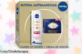 Set NIVEA Cellular LUMINOUS 630: Cuida tu piel mientras duermes y despierta luminosa, ¡con un precio rebajado que no puedes dejar pasar!