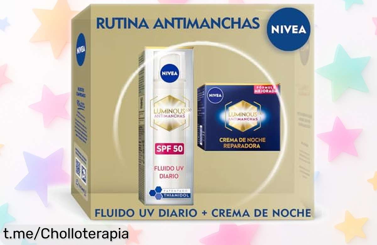 Set NIVEA Cellular LUMINOUS 630: Cuida tu piel mientras duermes y despierta luminosa, ¡con un precio rebajado que no puedes dejar pasar!