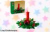 Set de construcción LEGO 40743 para un espectacular centro de mesa navideño: ¡regalado y lleno de estilo para darle luz a tus fiestas!