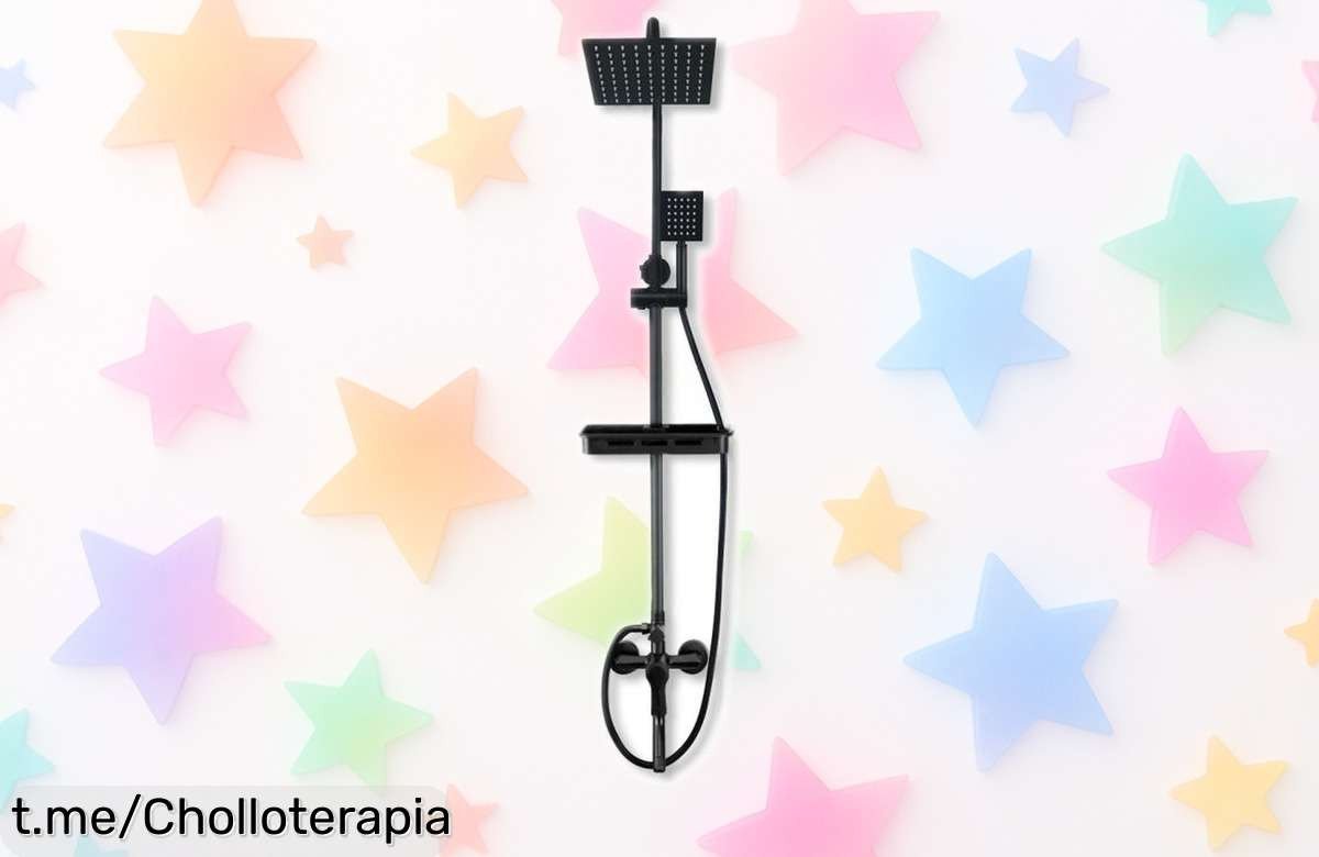 Set de grifo de baño TOPX con mezclador y ducha lluvia a precio de escándalo, no te pierdas la oportunidad de vivir lujos en casa hoy mismo.
