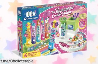 Set de subrayadores molones Clementoni Highlighter Lab a un precio increíble para dejar volar la imaginación y divertirse creando personajes únicos. ¡No te lo pierdas!