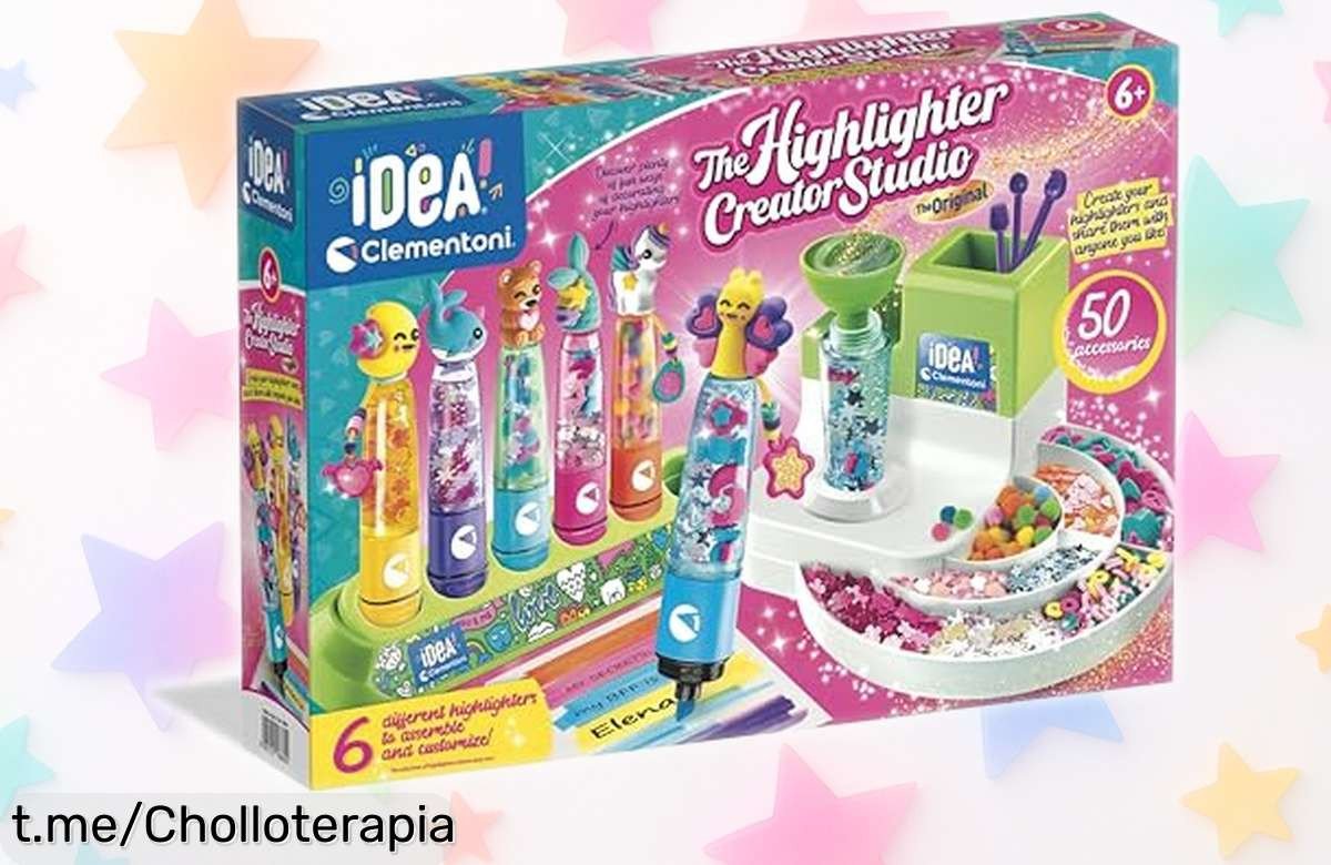 Set de subrayadores molones Clementoni Highlighter Lab a un precio increíble para dejar volar la imaginación y divertirse creando personajes únicos. ¡No te lo pierdas!
