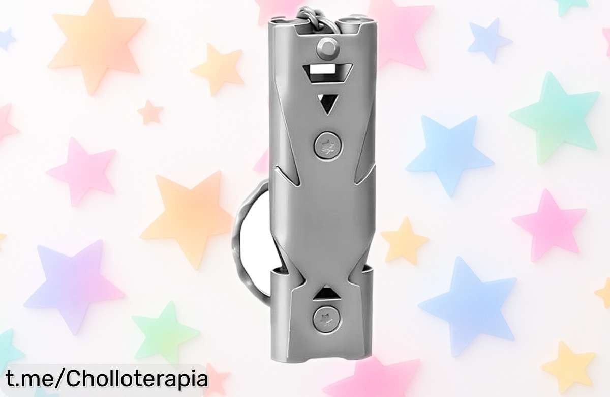 Silbato de supervivencia JJPJL con 150 decibelios: sonido potente y resistencia brutal, ¡aprovecha este precio loco antes de que se agote!