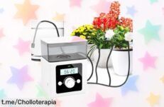 Sistema de riego automático para plantas de interior que te da una mano en vacaciones: ¡aprovéchalo ya a precio de risa y disfruta viendo tus plantas siempre perfectas!