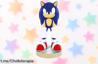 Soporte Cableguys Modern Sonic para móvil y mando, ¡ofertón gamer que no puedes dejar escapar! Organiza tu setup y dale estilo a tu juego, solo por tiempo limitado.